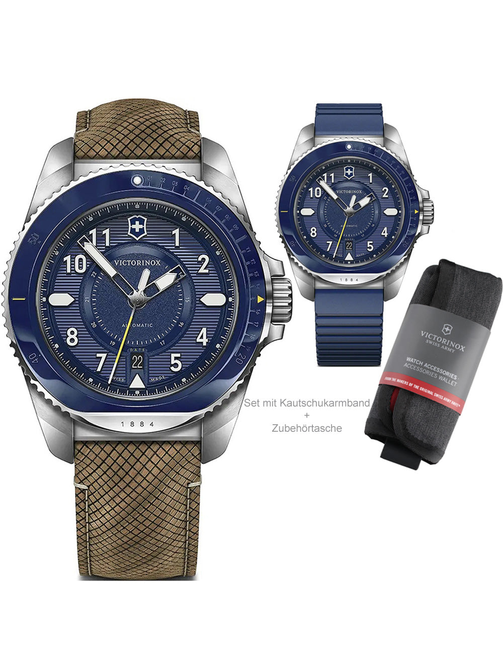 Victorinox 241980.1 Journey 1884 Automatic vyriškas laikrodis 43mm 20ATM