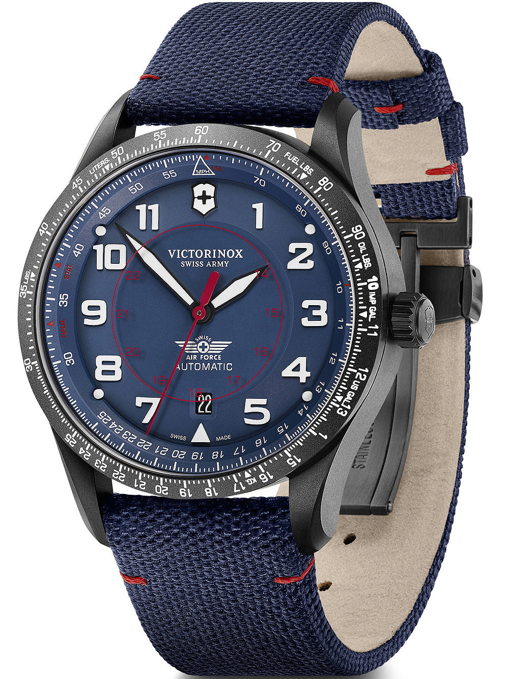 Victorinox 241998 Airboss Automatic vyriškas laikrodis 42mm 10ATM