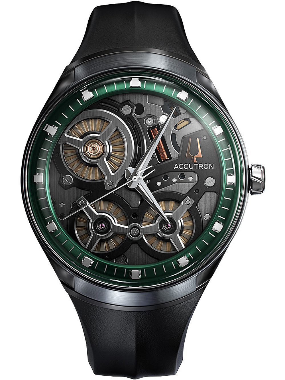 Bulova 2ES8A001 Accutron DNA vyriškas laikrodis 45mm 5ATM