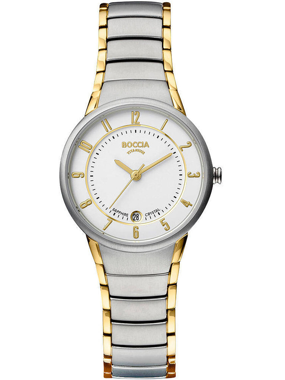 Boccia 3158-02 moteriškas laikrodis titanium 29mm 5ATM