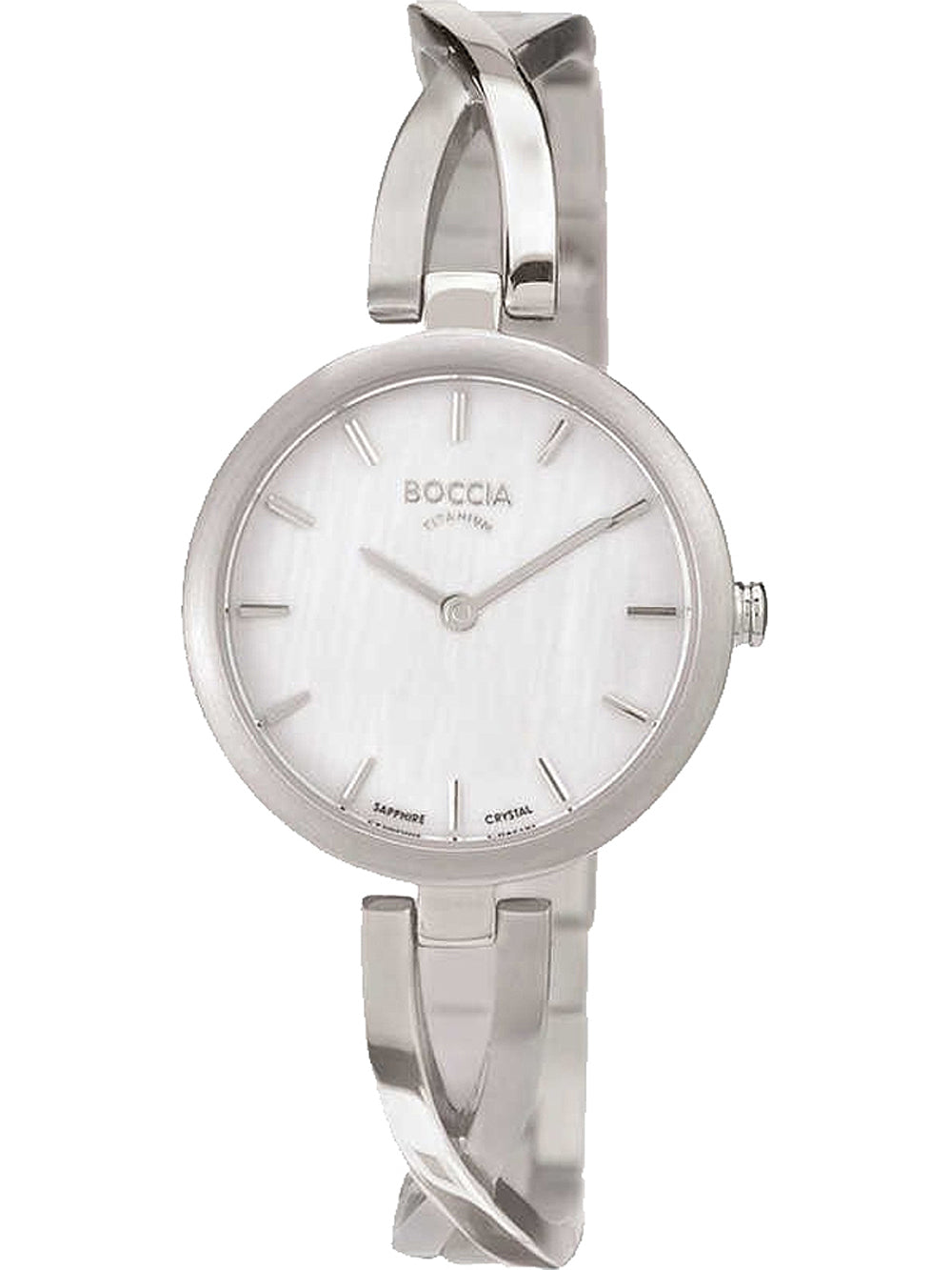 Boccia 3239-01 moteriškas laikrodis Titanium 28mm 5ATM