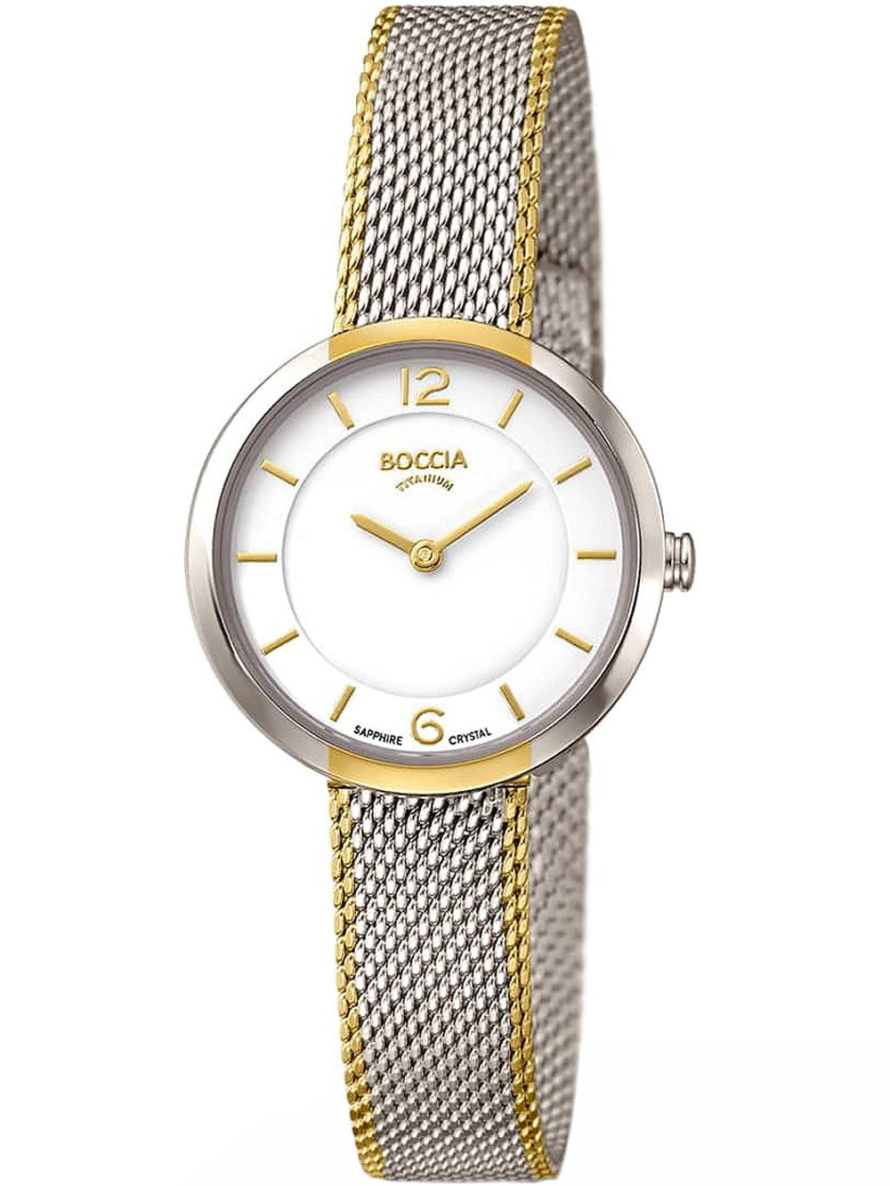 Boccia 3266-06 moteriškas laikrodis Titanium 28mm 5ATM