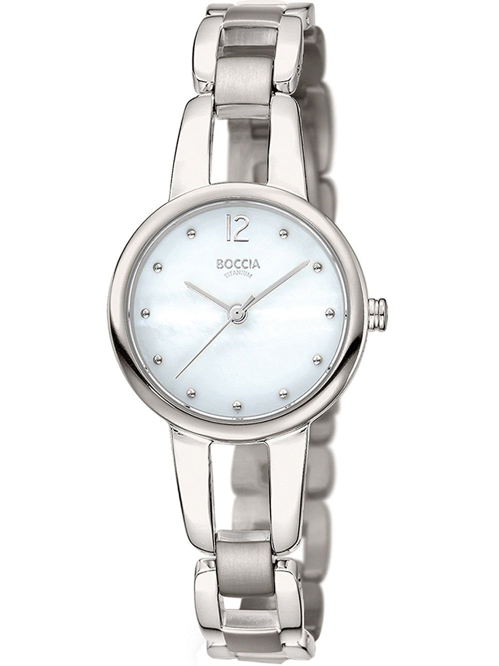 Boccia 3290-01 moteriškas laikrodis titanium 28mm 5ATM