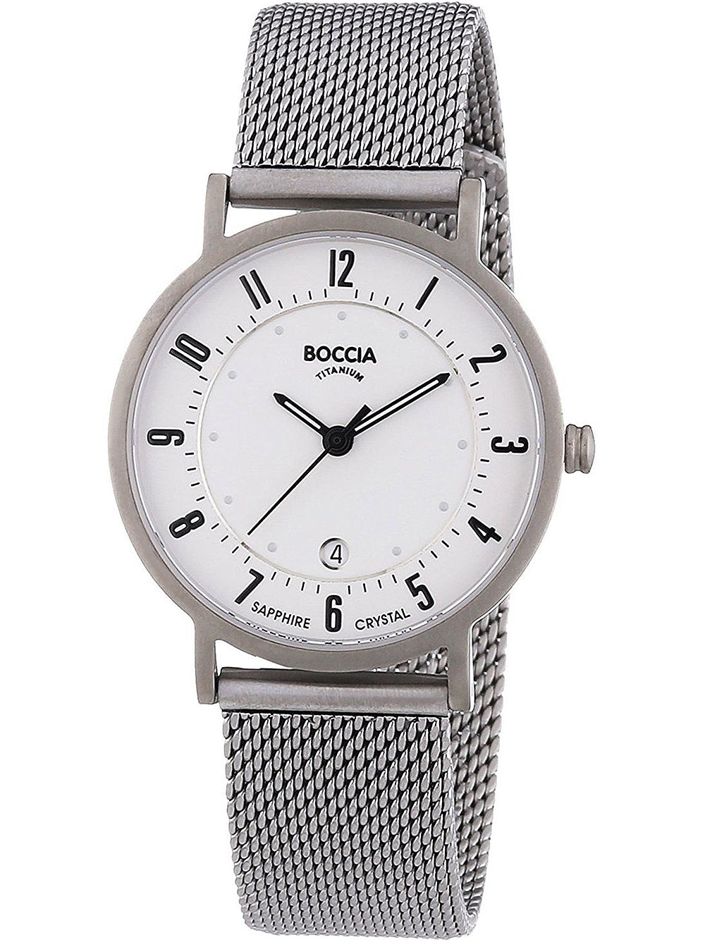 Boccia 3296-02 moteriškas laikrodis titanium 32mm 5ATM