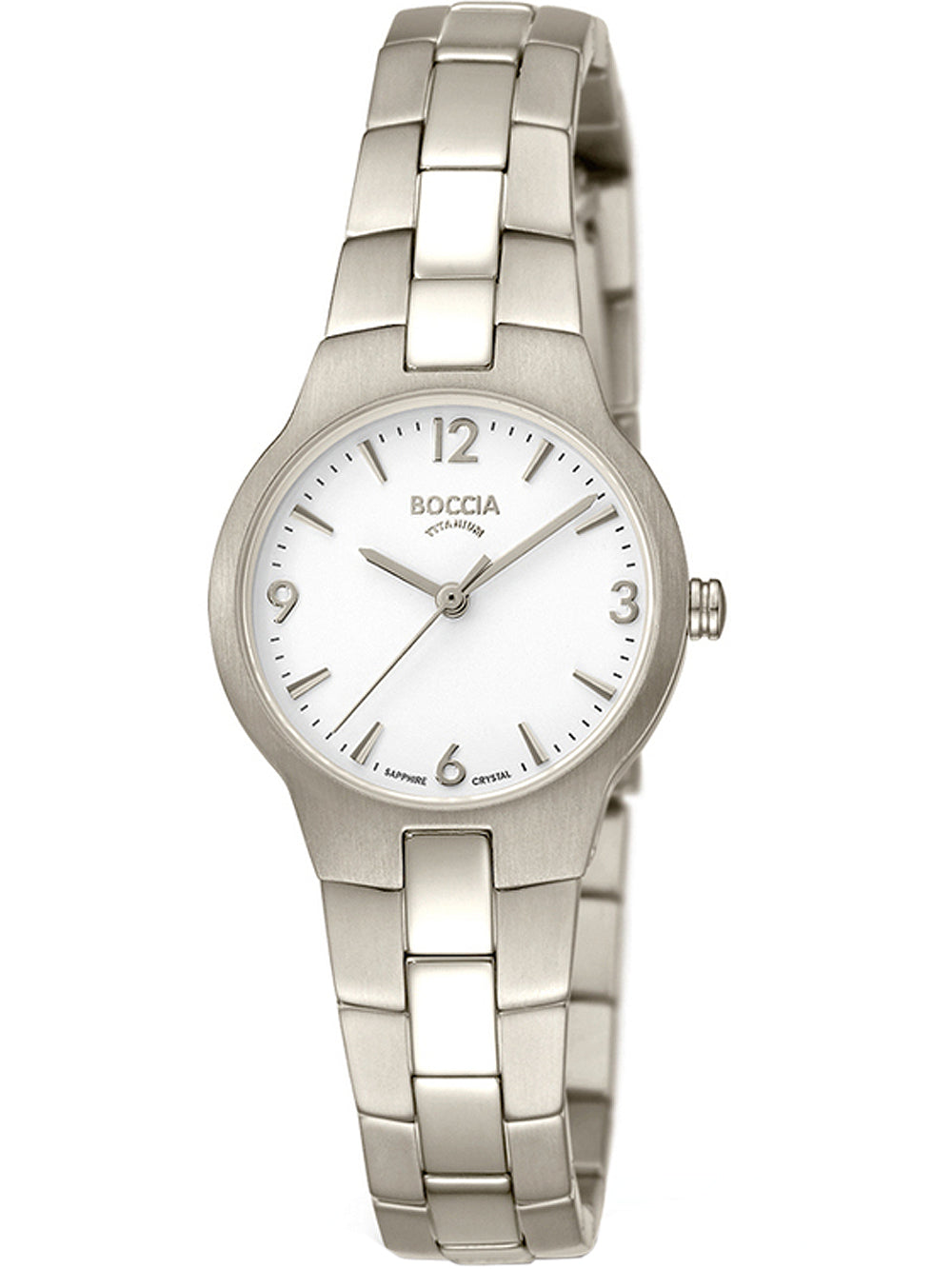 Boccia 3312-01 moteriškas laikrodis titanium 29mm 5ATM