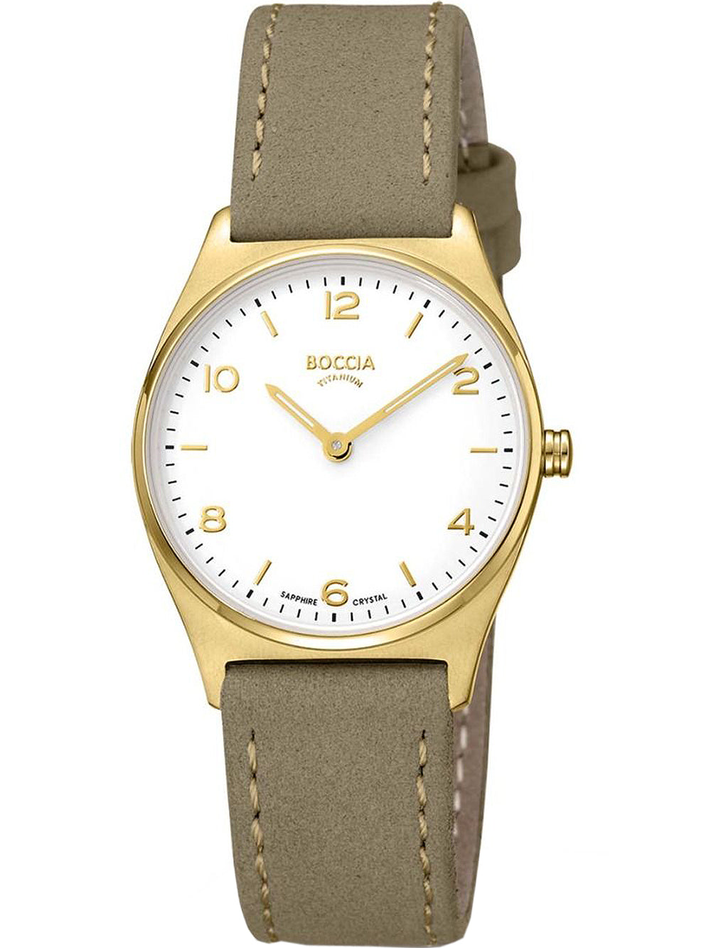 Boccia 3338-03 moteriškas laikrodis Titanium 30mm 5ATM