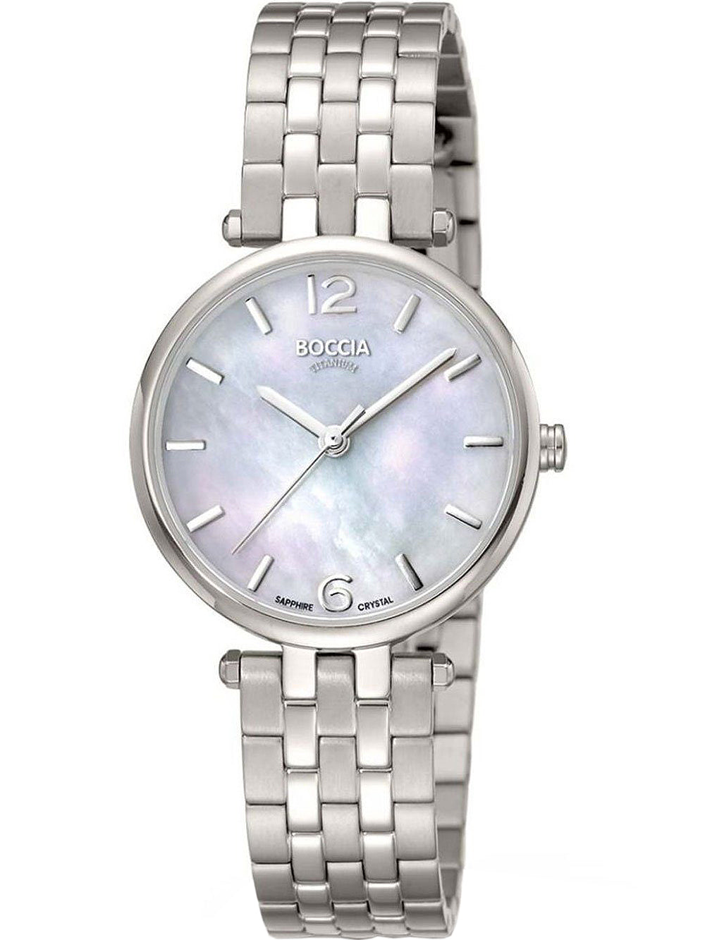Boccia 3339-01 moteriškas laikrodis Titanium 30mm 5ATM