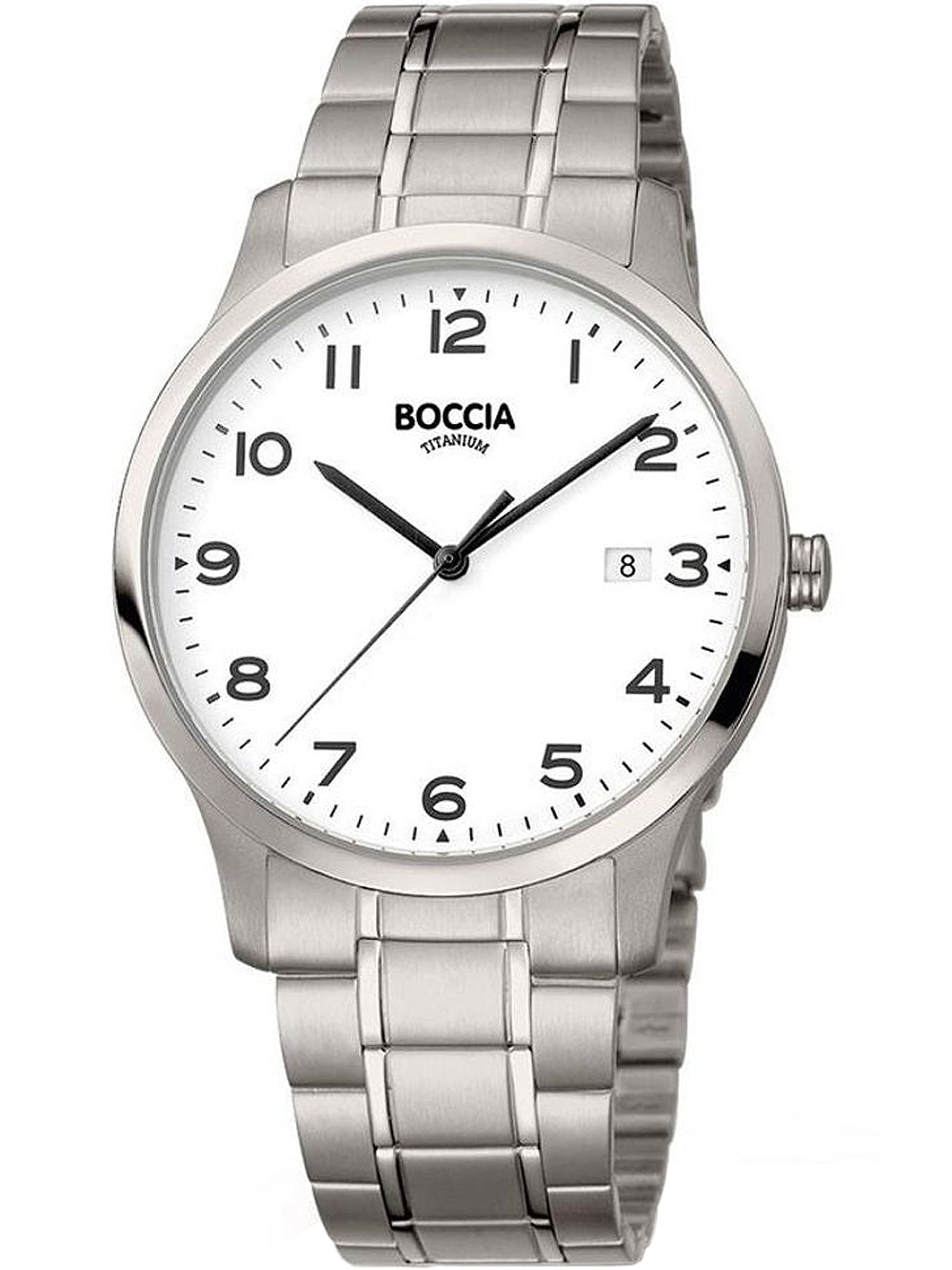 Boccia 3620-01 vyriškas laikrodis titanium 40mm 10ATM