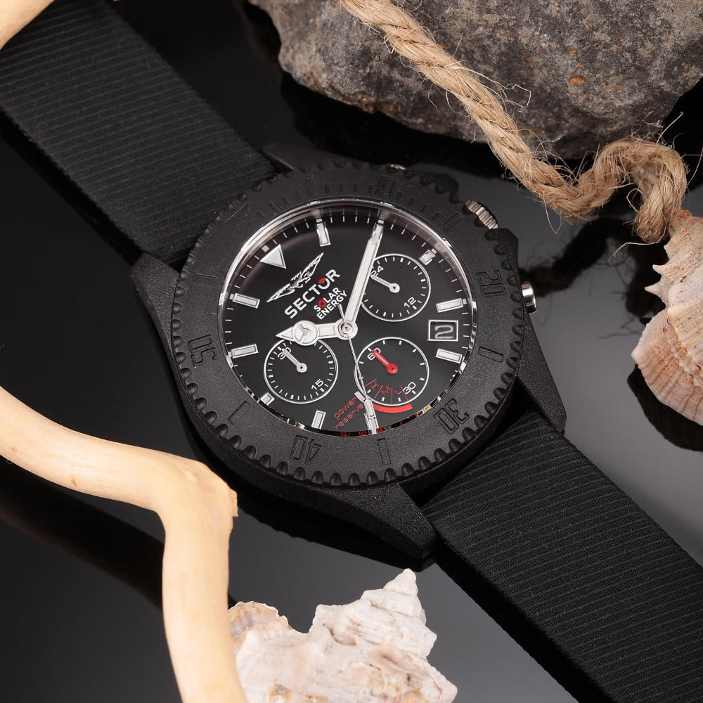 Sector R3271739002 Save the Ocean Chronograph vyriškas laikrodis 44mm