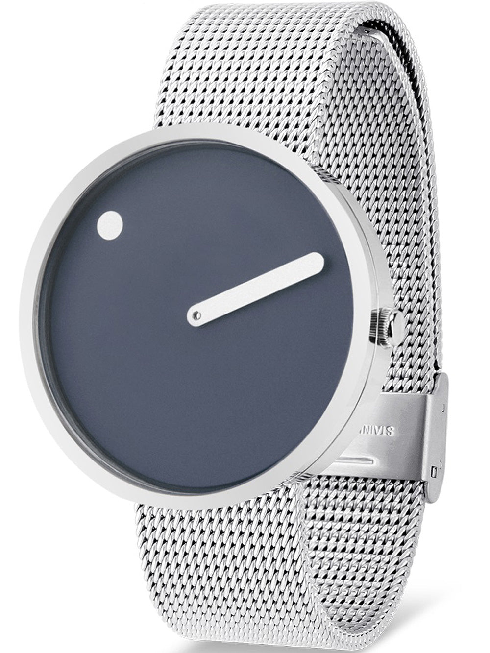 PICTO 43393-0820 Unisex laikrodis Midnight Blue 40mm 5ATM