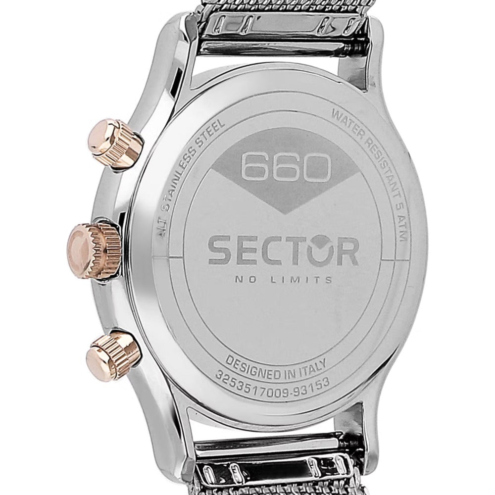 Sector R3253517009 vyriškas laikrodis Multifunction 43mm 5ATM
