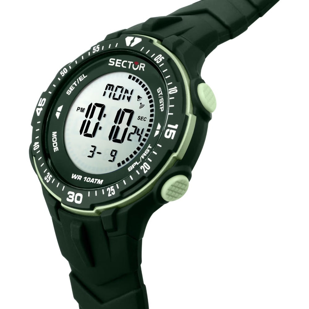 Sector R3251280003 EX-26 Digital laikrodis vyriškas laikrodis 44mm 10ATM