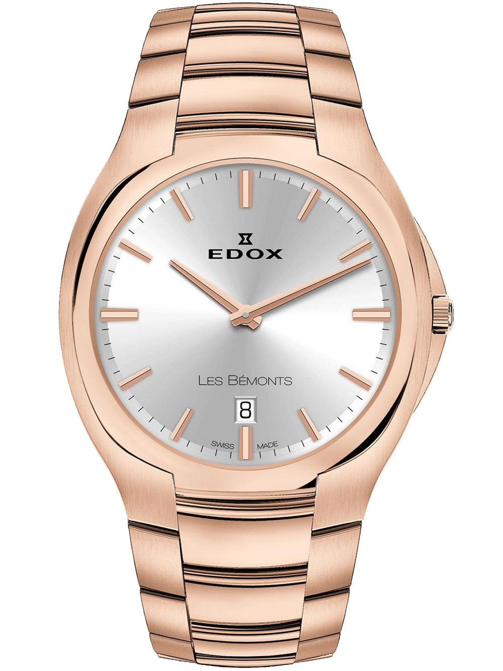 Edox 56003-37R-AIR Les Bemonts vyriškas laikrodis 40mm 3ATM