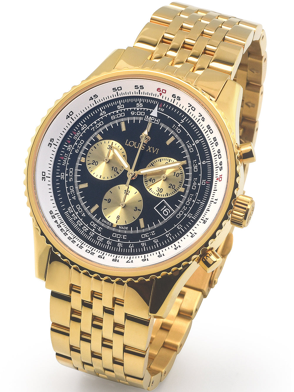 Louis XVI LXVI595 Artagnan Chronograph 48mm 5ATM