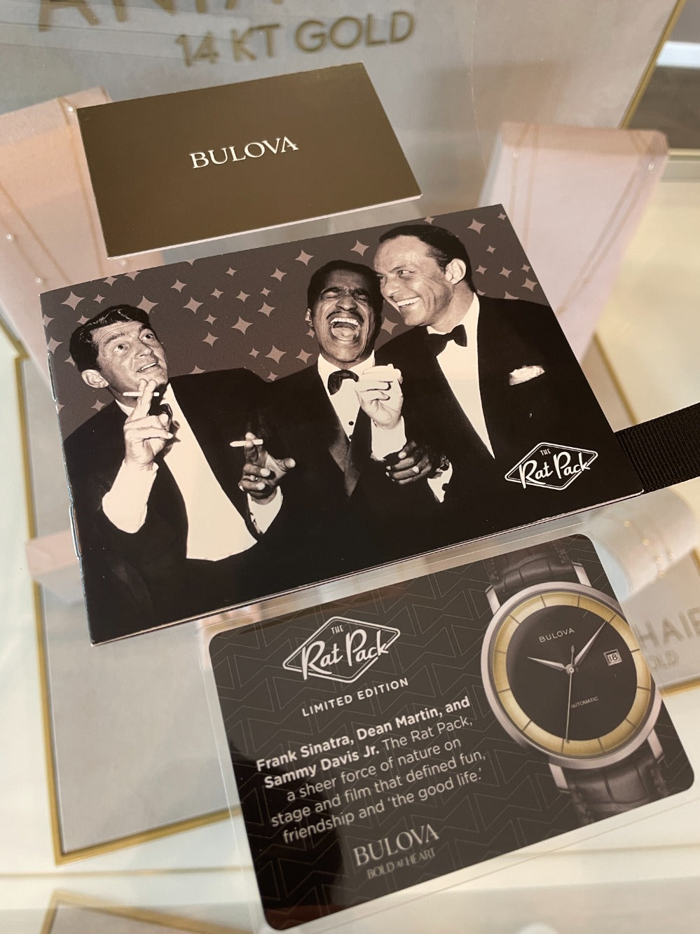 Bulova 96B406 Archive Series Rat Pack Limited Edition Automatic vyriškas laikrodis