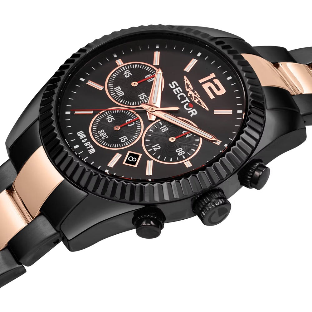 Sector R3273640026 Serie 240 Chronograph vyriškas laikrodis 41mm 10ATM