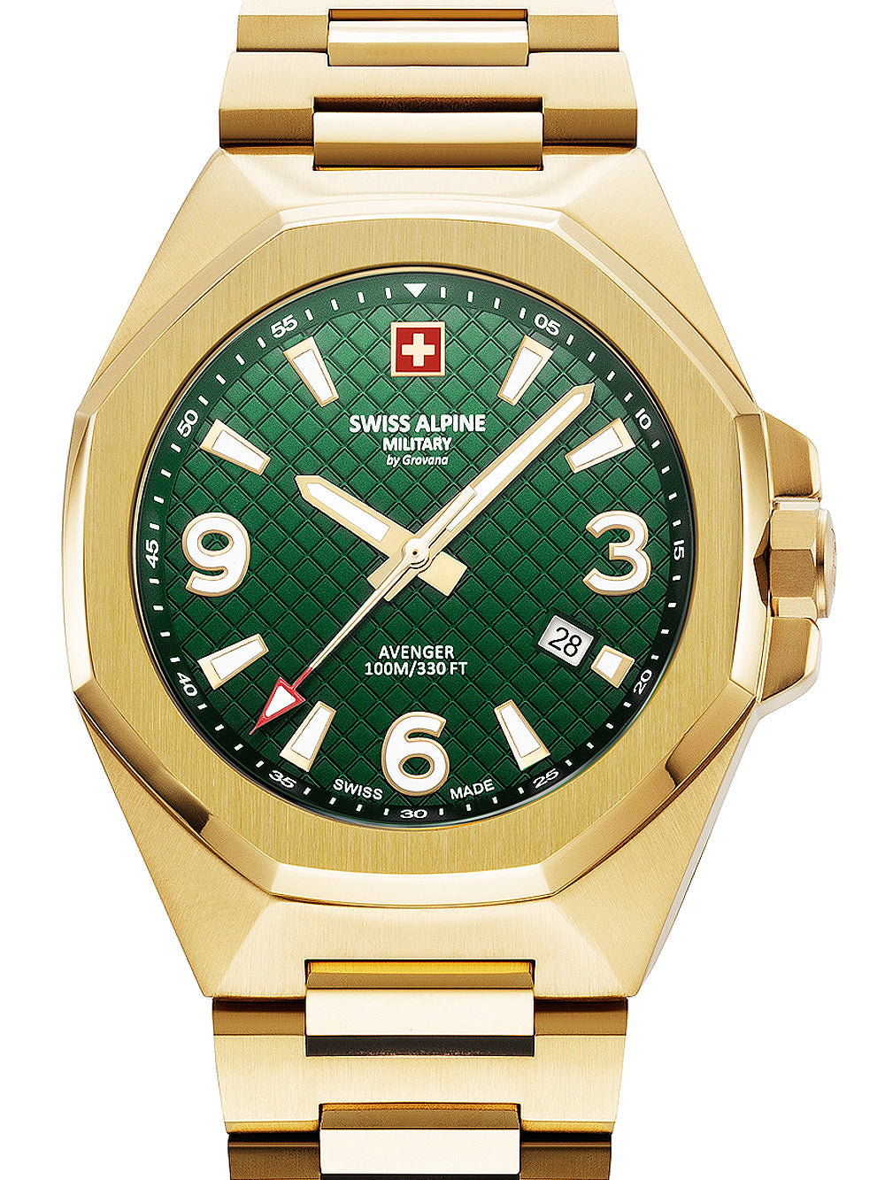Swiss Alpine Military 7005.1114 Typhoon vyriškas laikrodis 42mm 10ATM