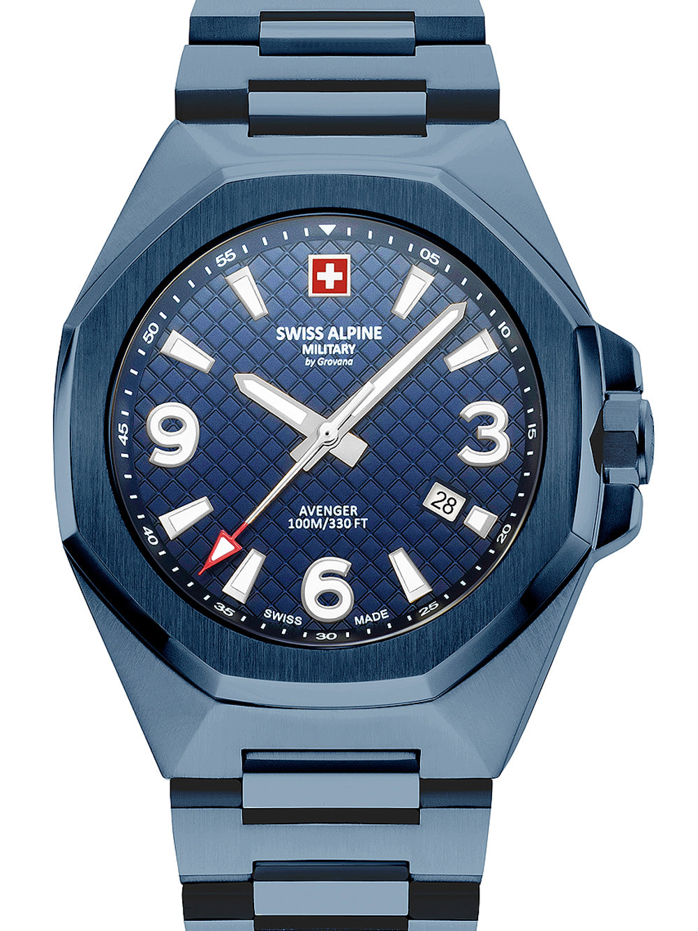 Swiss Alpine Military 7005.1195 Typhoon vyriškas laikrodis 42mm 10ATM