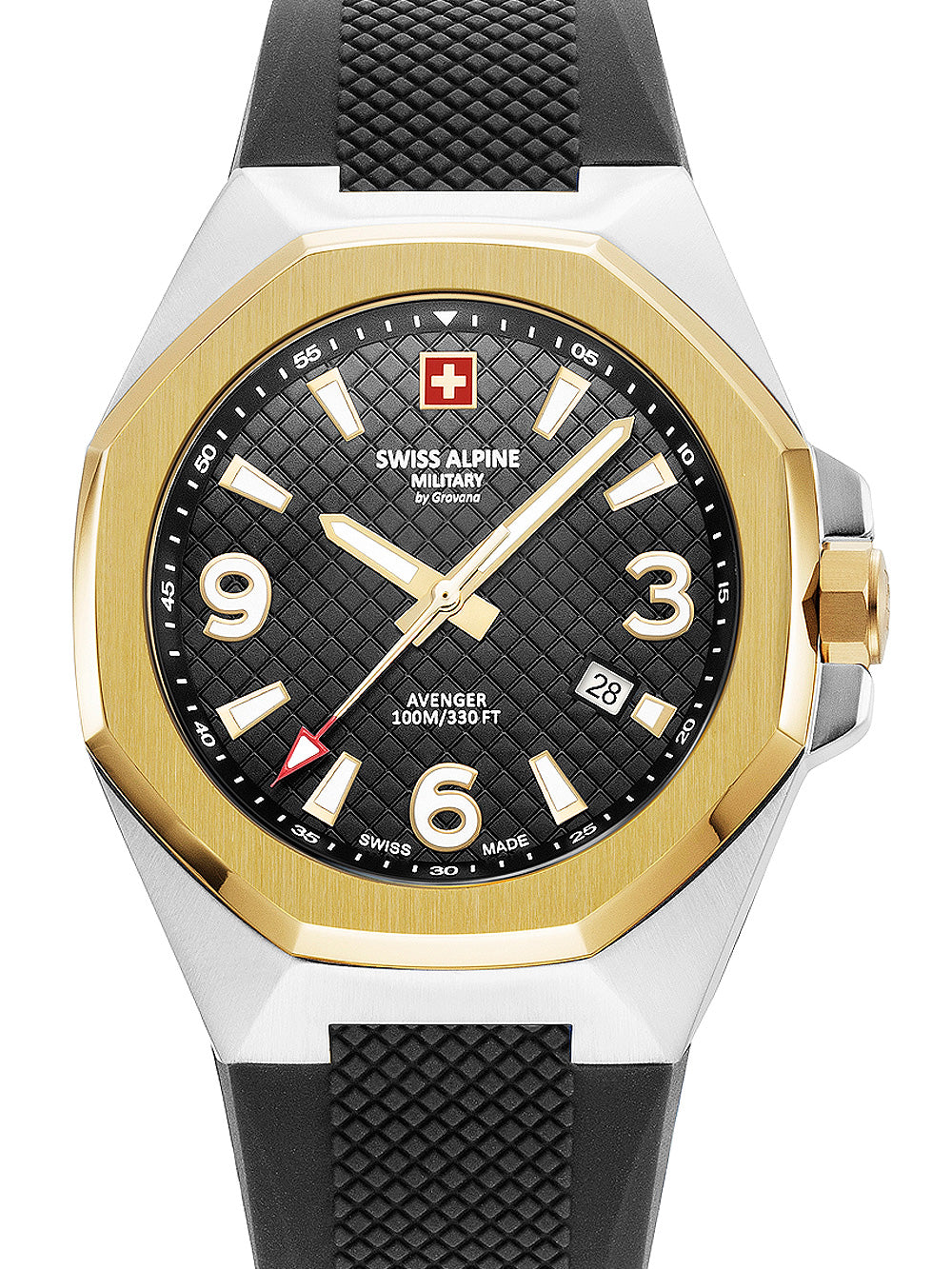 Swiss Alpine Military 7005.1847 Typhoon vyriškas laikrodis 42mm 10ATM