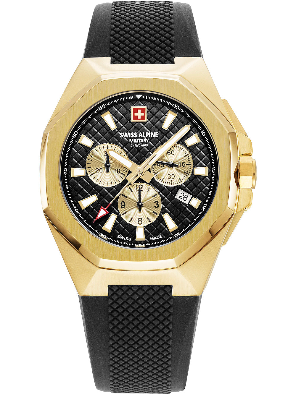 Swiss Alpine Military 7005.9817 Typhoon Chronograph vyriškas laikrodis 42mm 10ATM