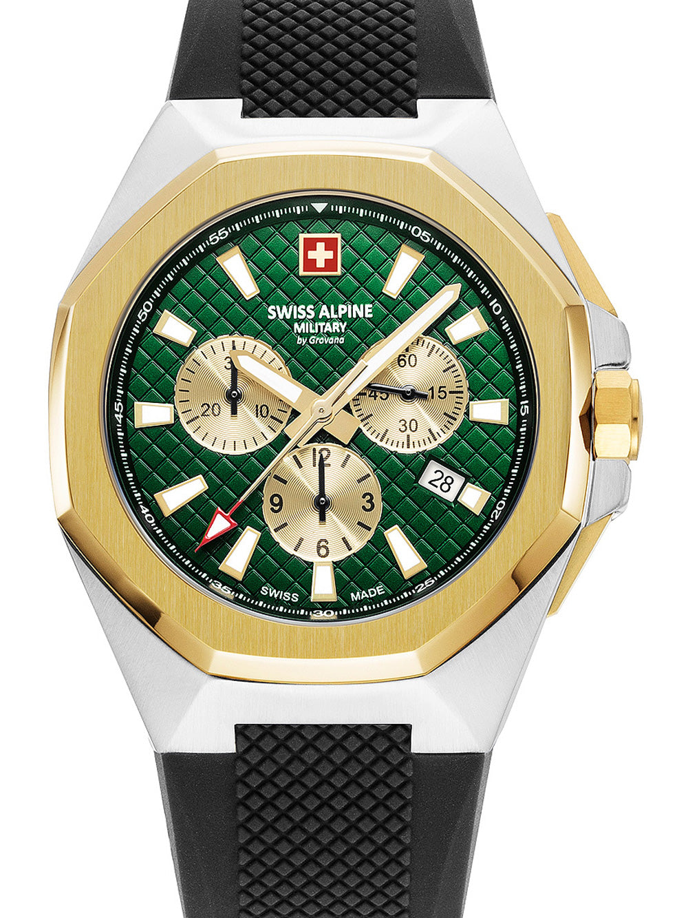 Swiss Alpine Military 7005.9844 Typhoon Chronograph vyriškas laikrodis 42mm 10ATM