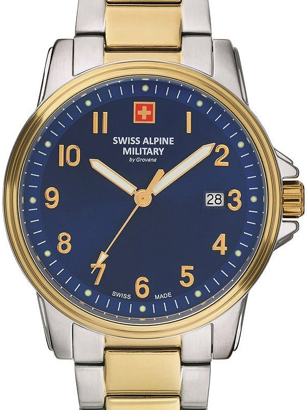 Swiss Alpine Military 7011.1145 vyriškas laikrodis 40mm 10ATM