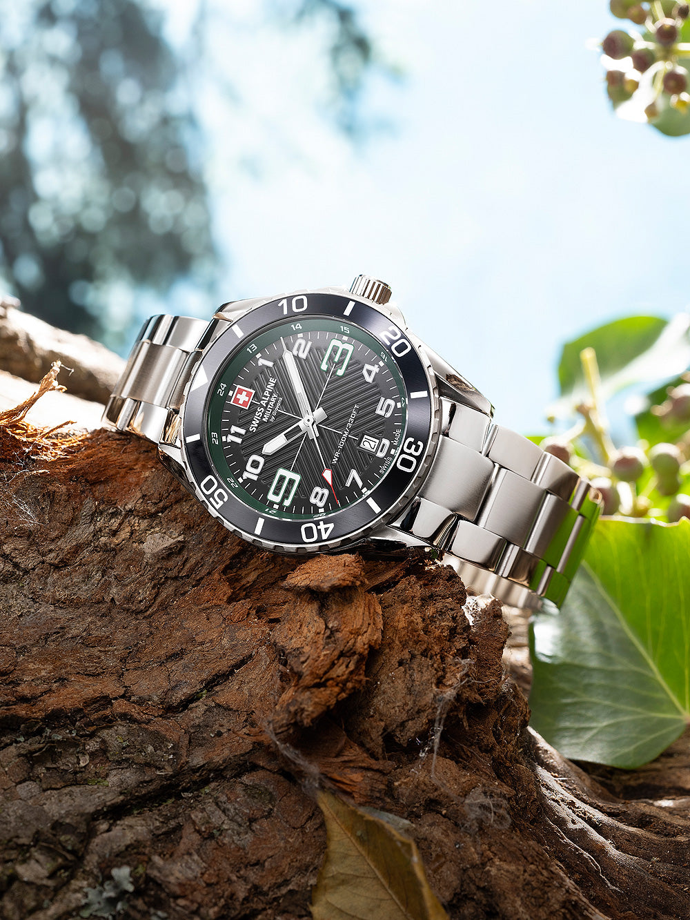 Swiss Alpine Military 7029.1134 Raptor vyriškas laikrodis 42mm 10ATM