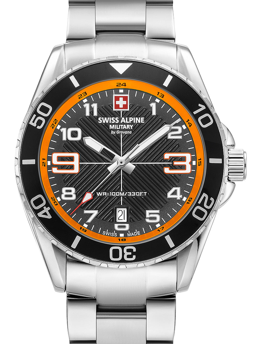 Swiss Alpine Military 7029.1139 Raptor vyriškas laikrodis 42mm 10ATM