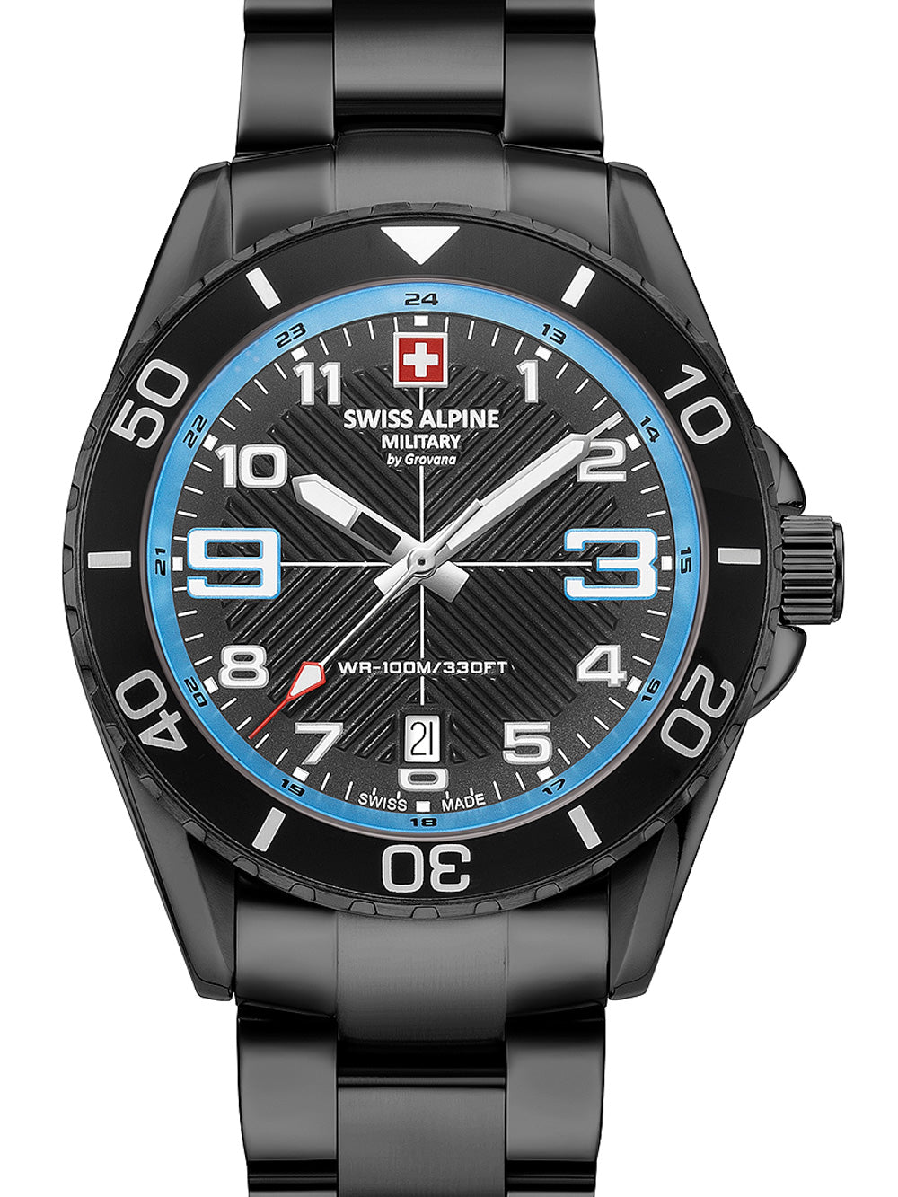 Swiss Alpine Military 7029.1171 Raptor vyriškas laikrodis 42mm 10ATM