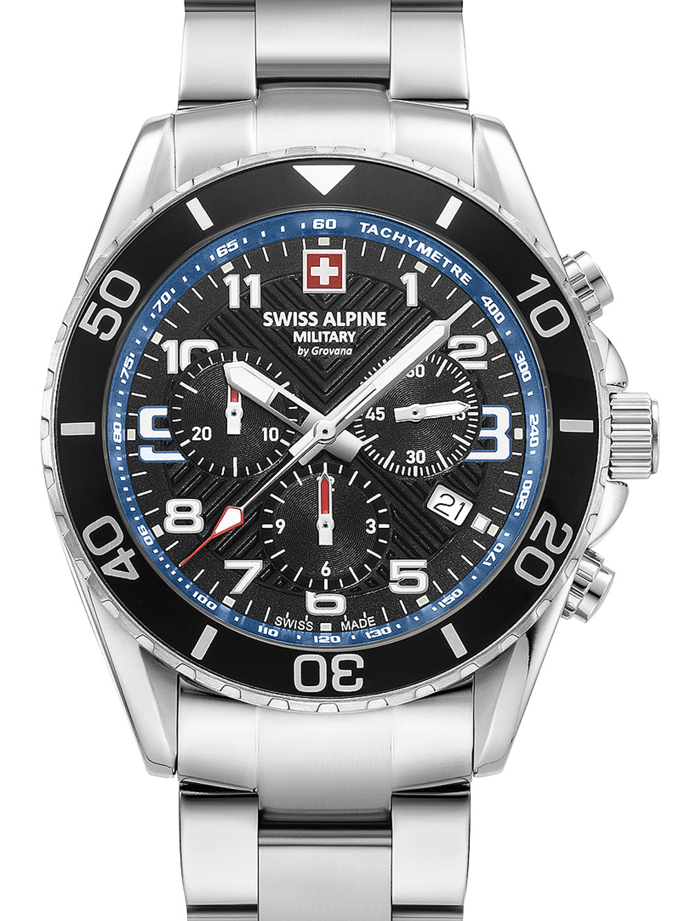 Swiss Alpine Military 7029.9135 Raptor Chronograph vyriškas laikrodis 42mm
