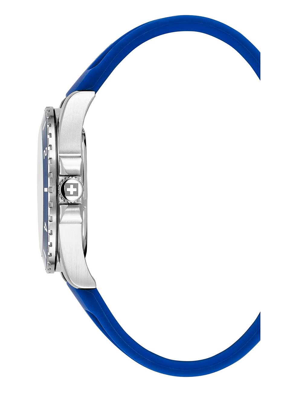 Swiss Alpine Military 7034.1835 vyriškas laikrodis Sierra silver blue 42mm 10ATM
