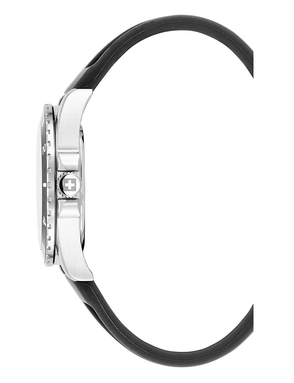 Swiss Alpine Military 7034.1837 vyriškas laikrodis Sierra silver black 42mm 10ATM