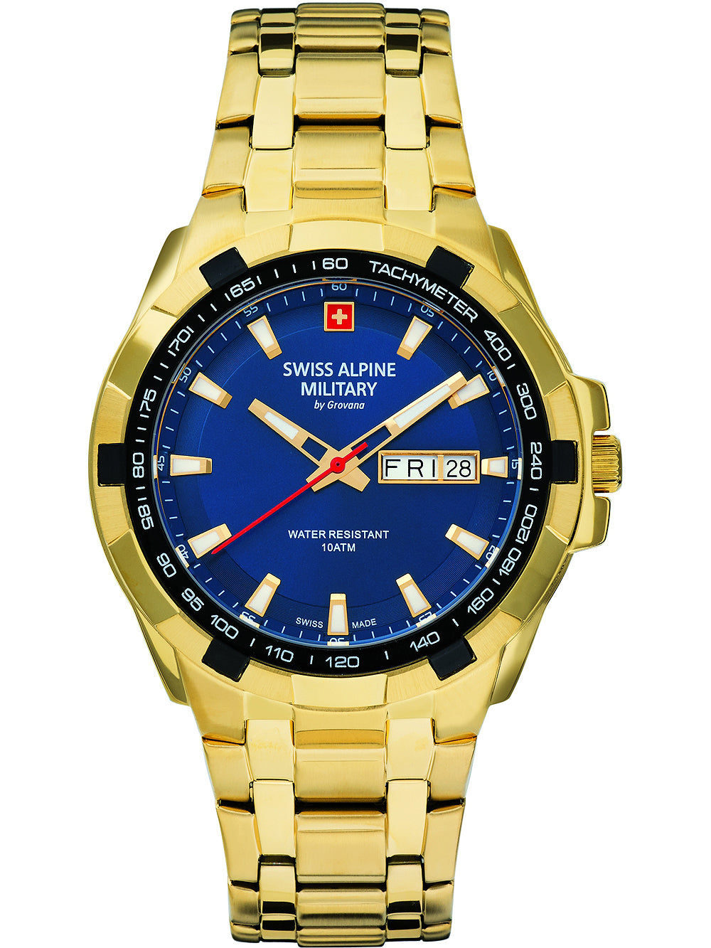 Swiss Alpine Military 7043.1115 Day-Date 42mm 10ATM