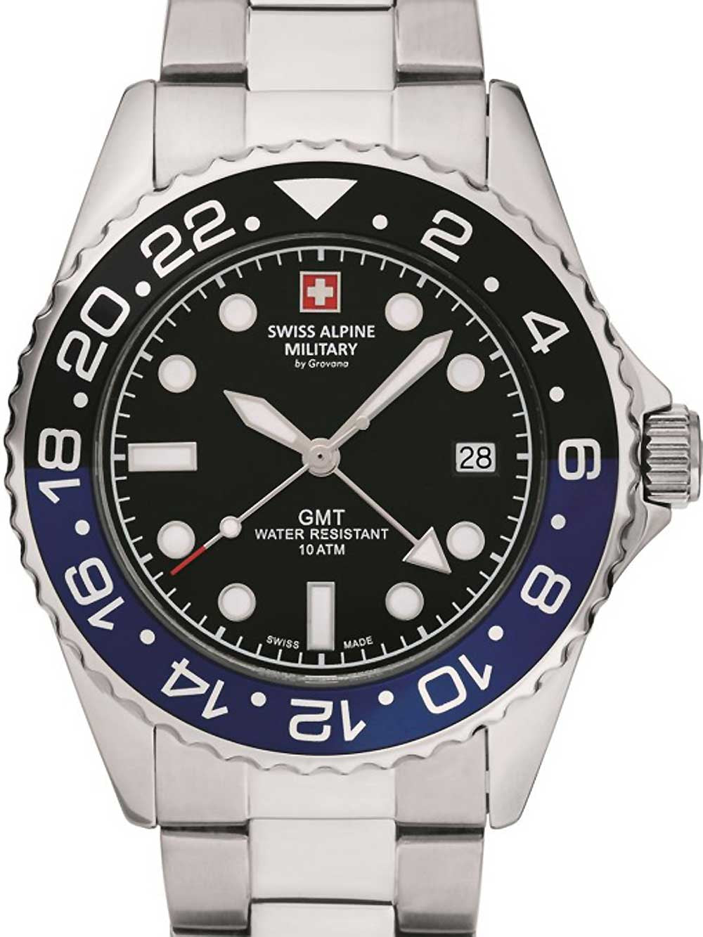 Swiss Alpine Military 7052.1132 GMT Divers 42mm 10ATM
