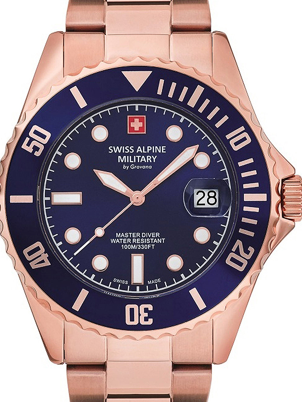 Swiss Alpine Military 7053.1165 vyriškas laikrodis 42mm 10ATM
