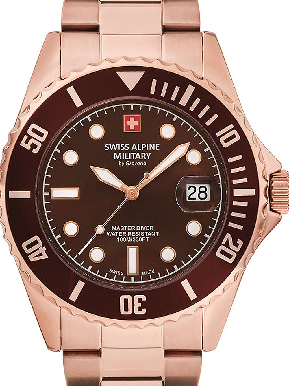 Swiss Alpine Military 7053.1166 vyriškas laikrodis 42mm 10ATM