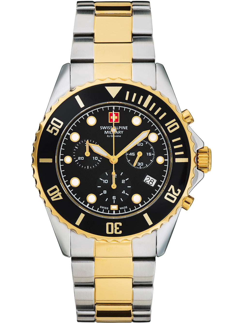 Swiss Alpine Military 7053.9147 Chronograph vyriškas laikrodis 42mm 10ATM