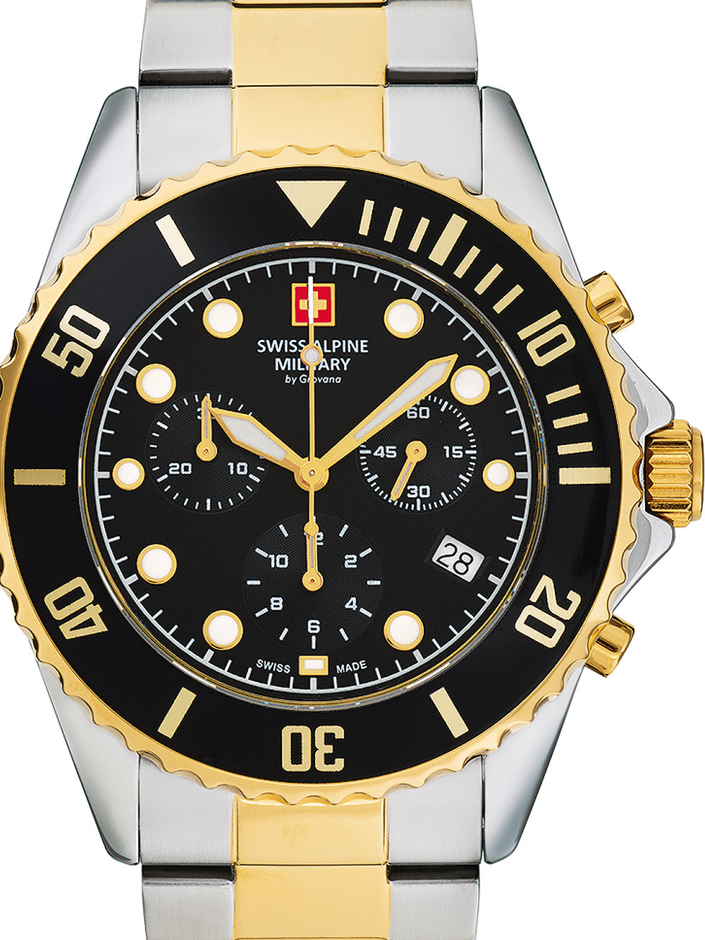 Swiss Alpine Military 7053.9147 Chronograph vyriškas laikrodis 42mm 10ATM