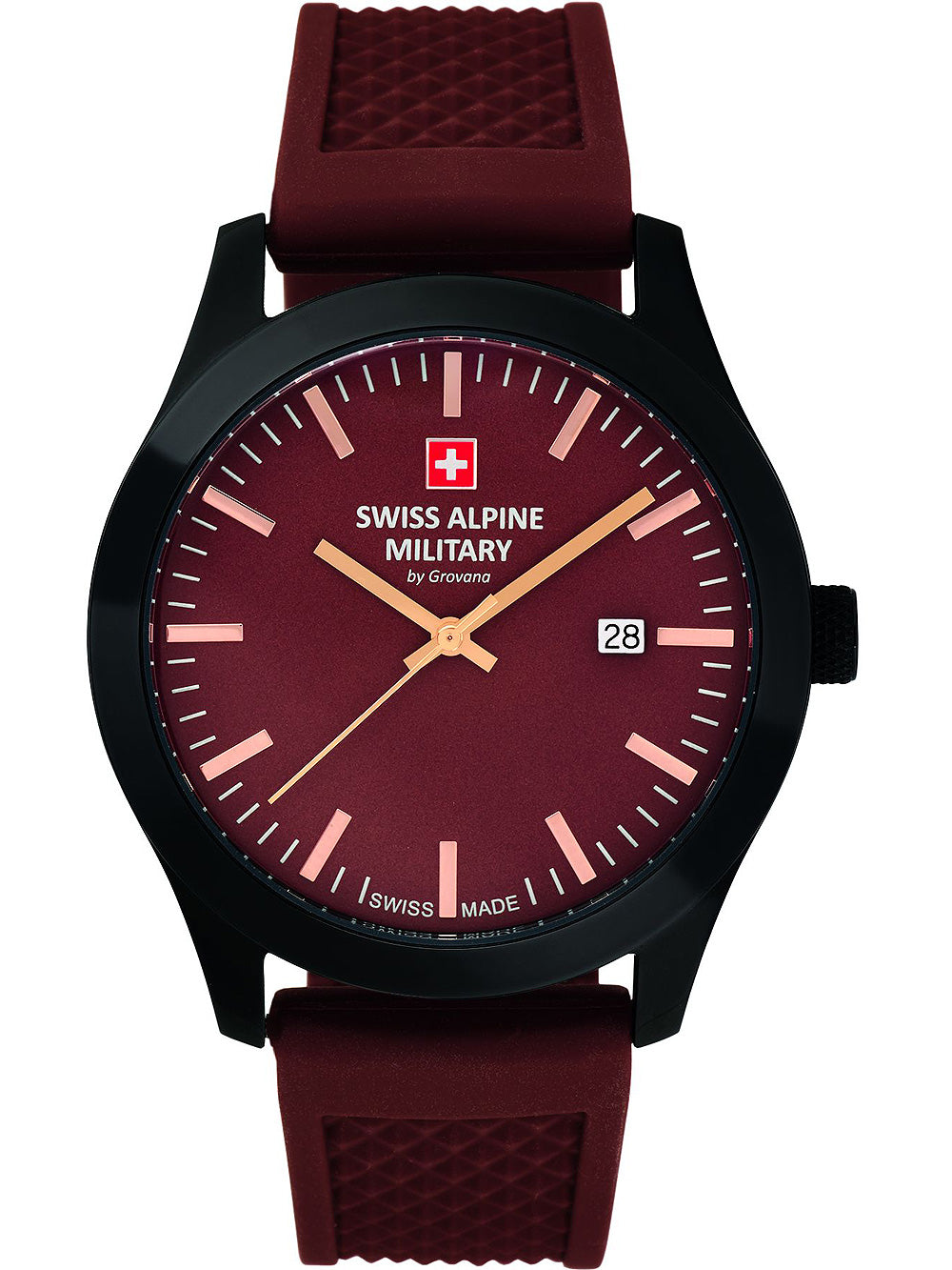 Swiss Alpine Military 7055.1876 Sport vyriškas laikrodis 43mm 10ATM