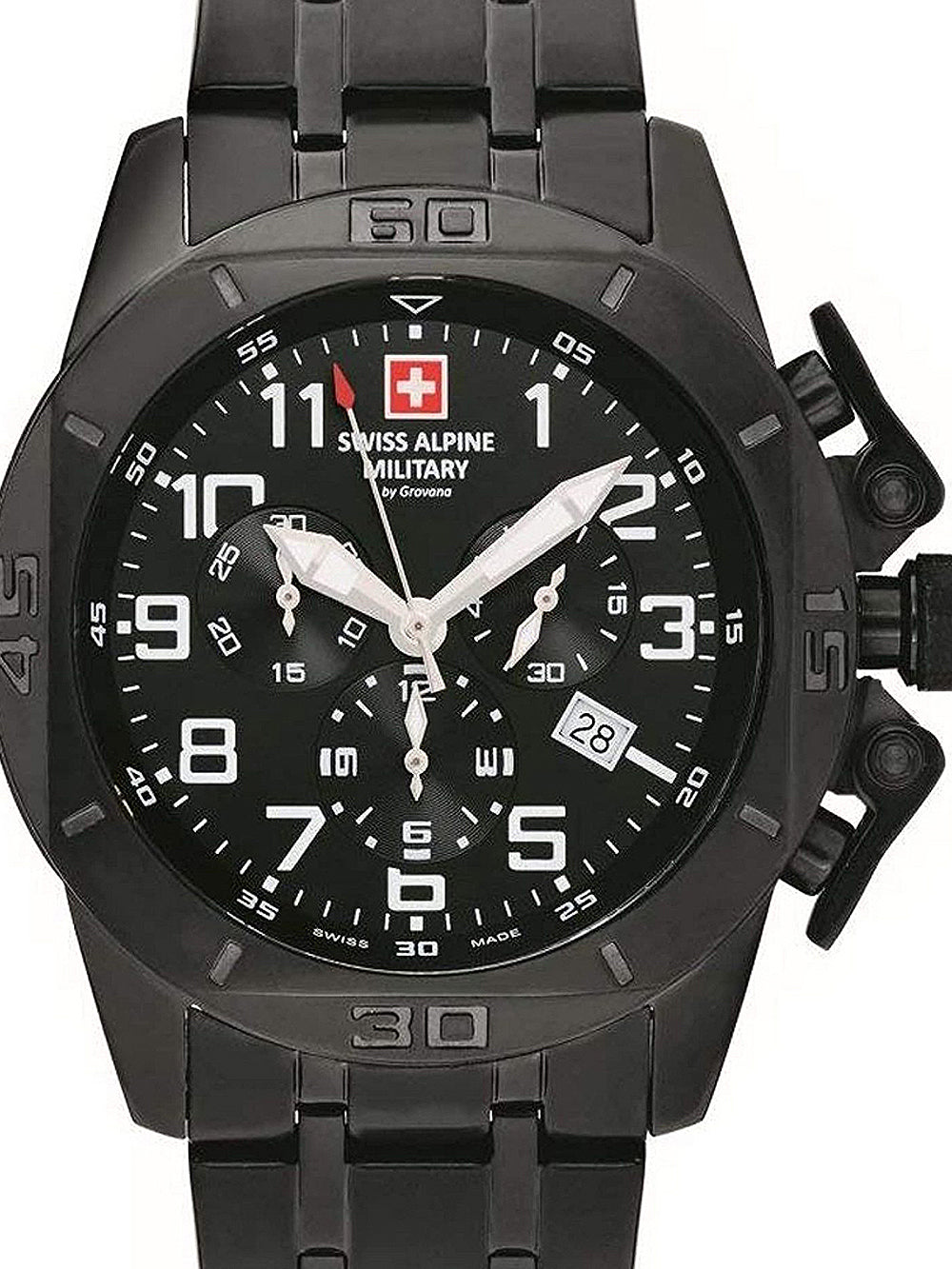 Swiss Alpine Military 7063.9177 Chronograph vyriškas laikrodis 45mm 10ATM