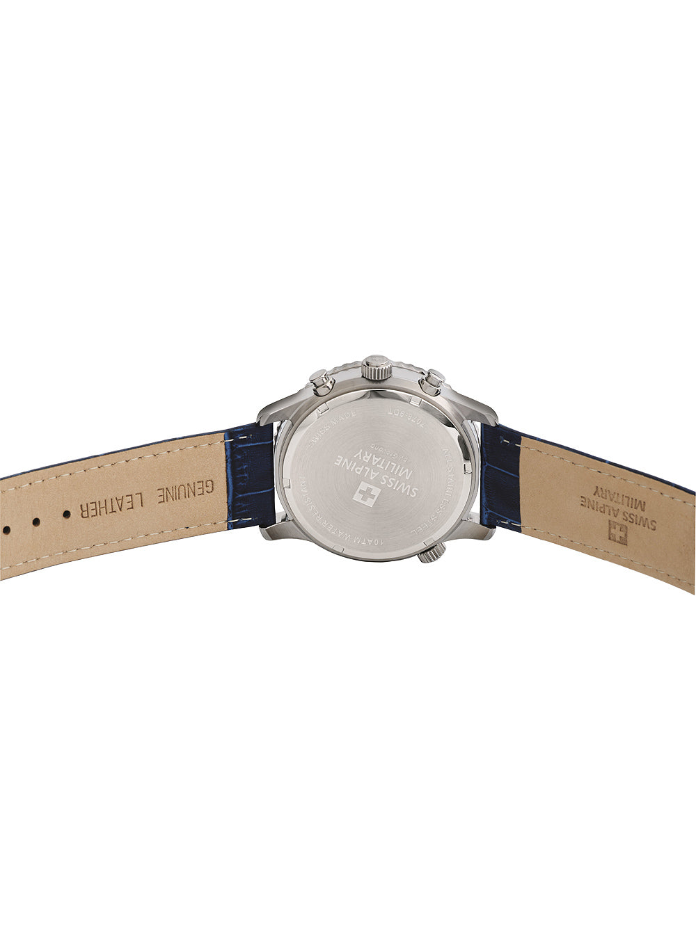 Swiss Alpine Military 7078.9535 chrono vyriškas laikrodis 45mm 10ATM