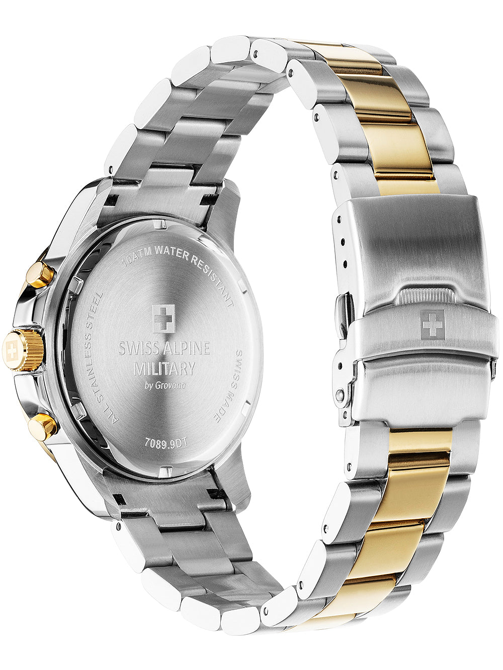 Swiss Alpine Military 7089.9147 Chronograph vyriškas laikrodis 44mm 10ATM