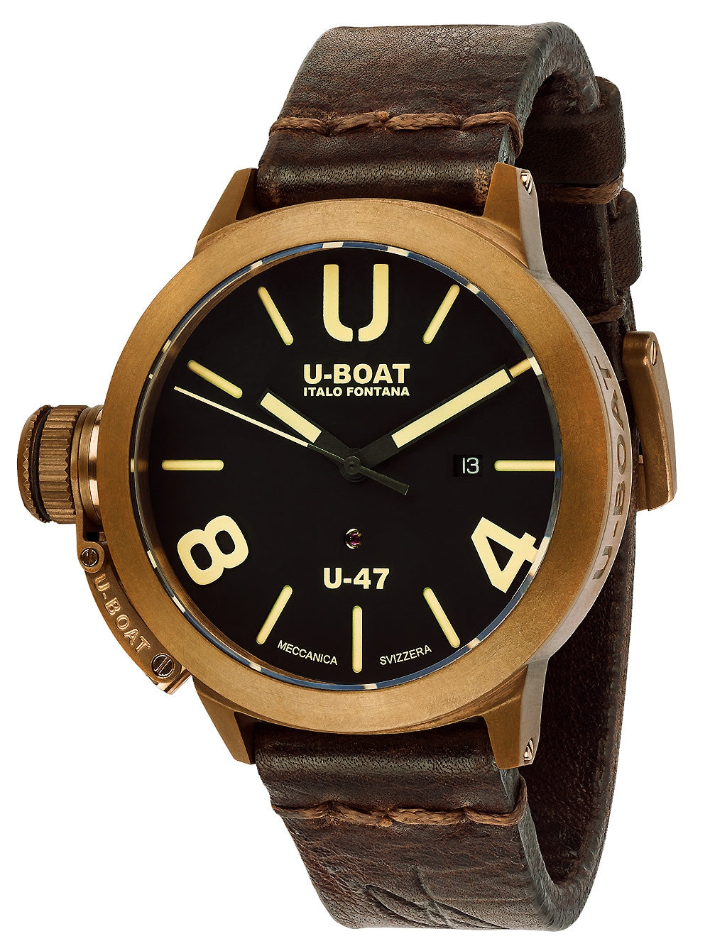 U-Boat 7797 Classico Automatic vyriškas laikrodis 47mm 10ATM