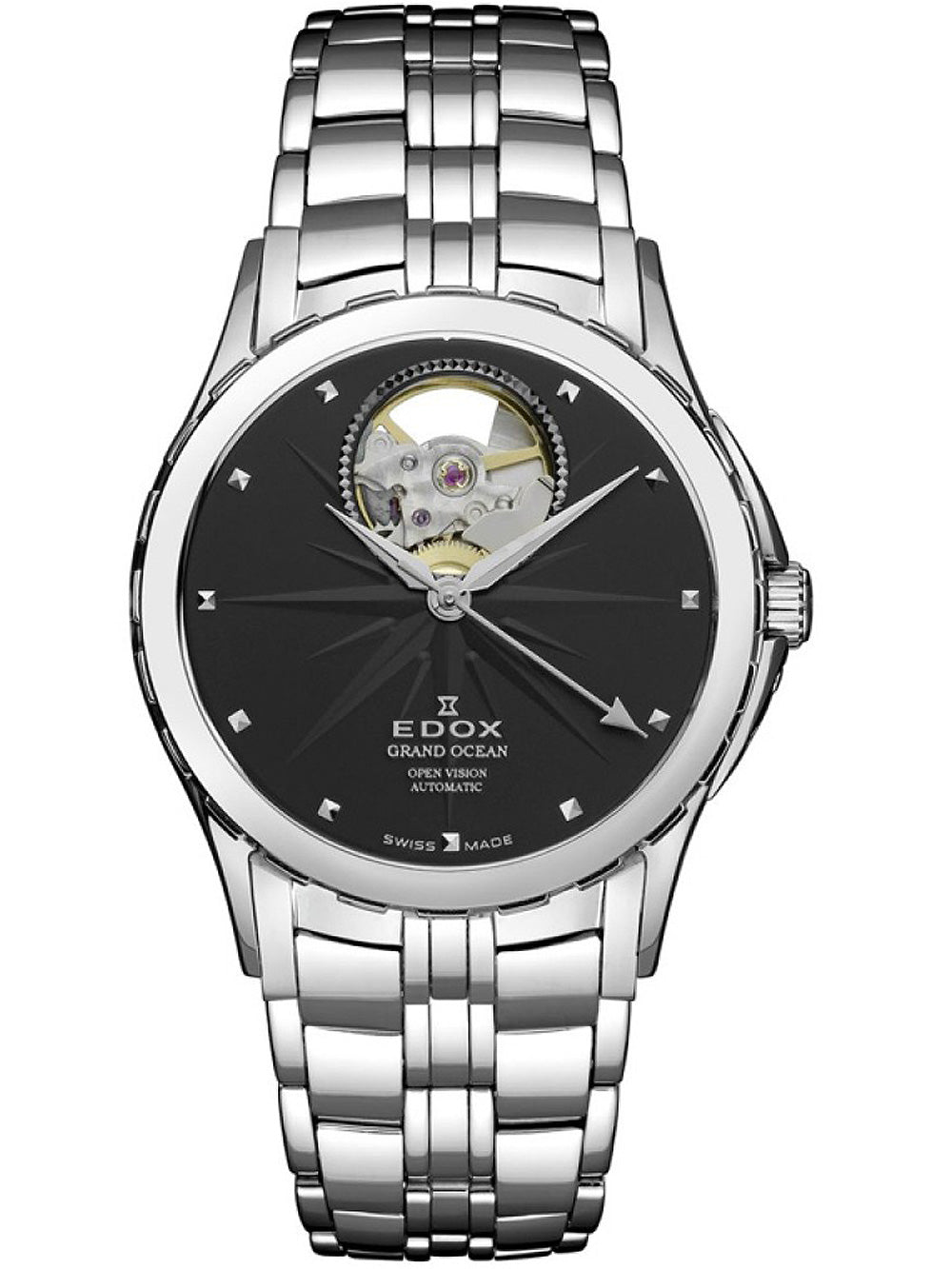 Edox 85013-3-NIN Grand Ocean Automatic moteriškas laikrodis 33mm 5ATM