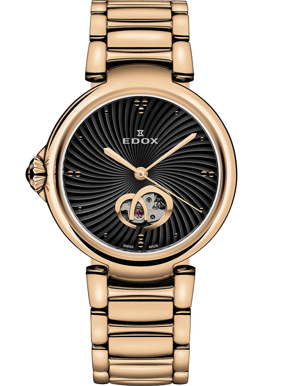Edox 85025-37RM-NIR LaPassion Automatic moteriškas laikrodis 33mm 5ATM