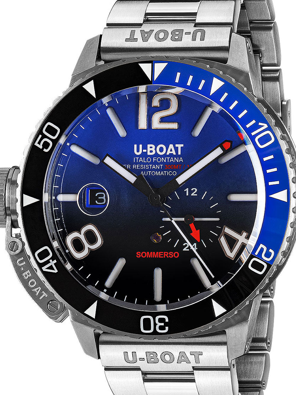 U-Boat 9519/MT Sommerso Automatic vyriškas laikrodis 46mm 30ATM