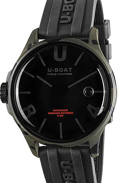 U-Boat 9552 Darkmoon Grey Camouflage vyriškas laikrodis 40mm 5ATM