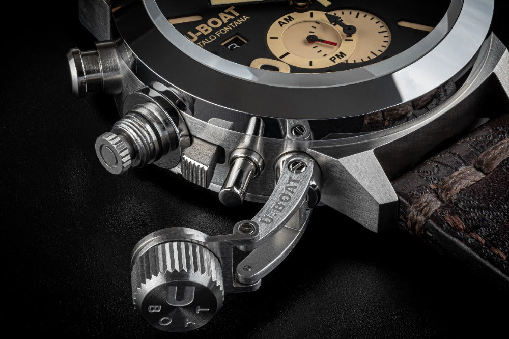 U-Boat 9567 Classico 45 mm Tungsteno CAS 1 vyriškas laikrodis 10ATM