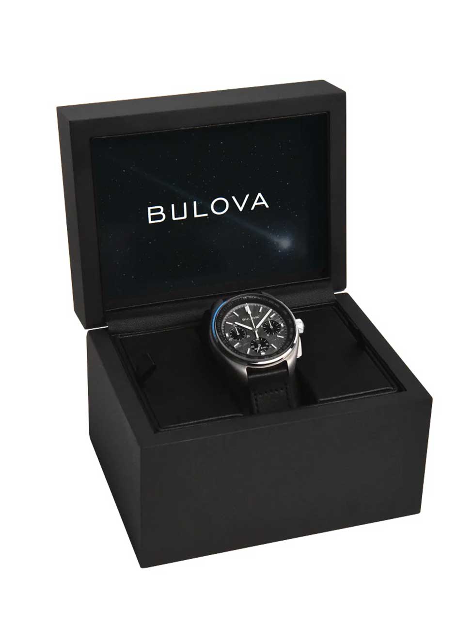 Bulova 96A312 vyriškas laikrodis Lunar Pilot Meteorit Dial Limited Edition 43mm 5ATM