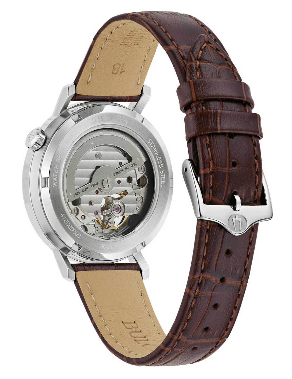 Bulova 96A318 vyriškas laikrodis Aerojet Automatic 38mm 3ATM